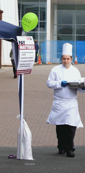 The hot rolls arrived courtesy of Unison