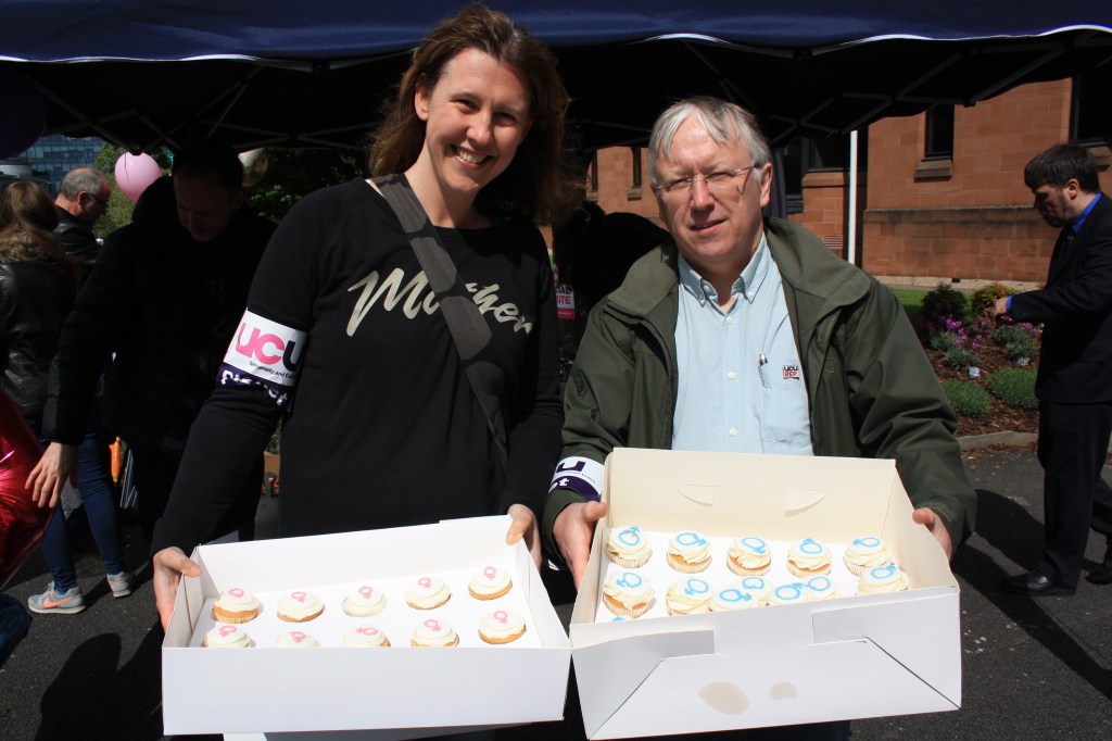 Cupcakes comparison (larger ones for males, smaller for females - like our salaries)