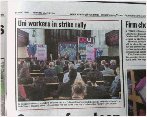 Douglas in Evening Times