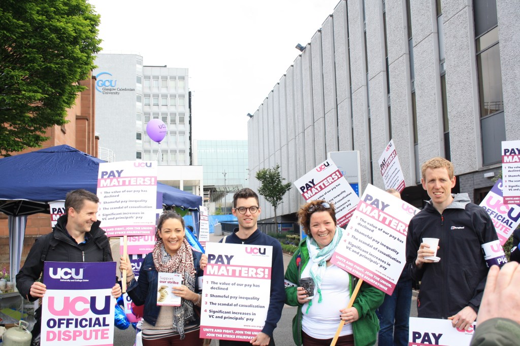 A growing number of postgrads have joined UCU recently at GCU